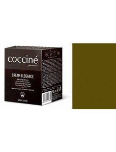 Cocciné Pasta Do Butów Krem Skóry Gładkiej Cream Elegance Oliwkowy 50 Ml