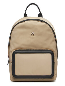 Plecak Tommy Hilfiger Th Essential S Backpack Cb AW0AW15711 White Clay / Black 0F4