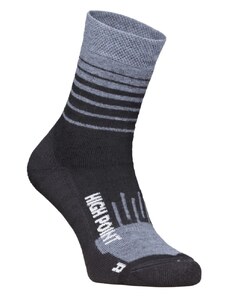 Skarpetki damskie High Point Mountain Merino 3.0 Lady Socks czarno/jasnoniebieskie