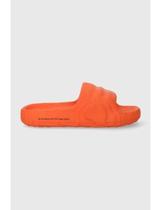 adidas Originals klapki Adilette 22 męskie kolor pomarańczowy