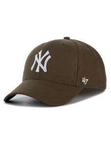 47 Brand Czapka z daszkiem New York Yankees B-MVPSP17WBP-SW Zielony