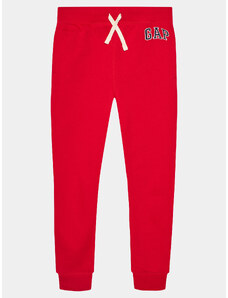 Gap Spodnie dresowe 550068-02 Czerwony Regular Fit