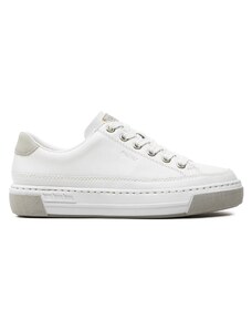 Rieker Sneakersy L8847-80 Biały