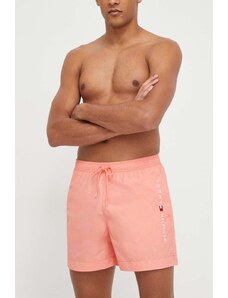 Tommy Hilfiger szorty kąpielowe kolor różowy UM0UM03258