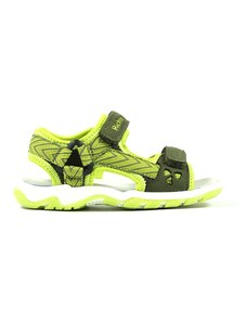Richter Shoes Sandały w kolorze zielonym