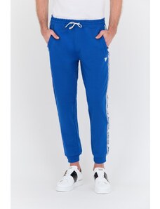 GUESS Niebieskie spodnie dresowe New Arlo Long Pant, Wybierz rozmiar XL