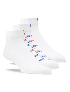 Reebok Skarpety Niskie Unisex Classics Ankle Socks 3 Pairs GD1030 Biały