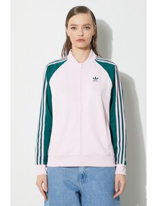 adidas Originals bluza damska kolor różowy wzorzysta IM9821