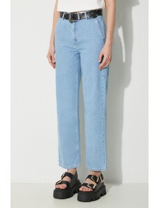 Carhartt WIP jeansy Pierce Pant Straight damskie high waist I031251.112