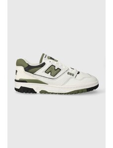 New Balance sneakersy skórzane 550 BB550DOB kolor biały BB550DOB