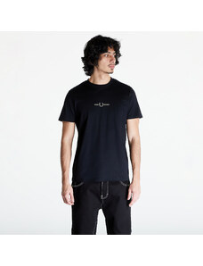 Koszulka męska FRED PERRY Graphic Print T-Shirt Black