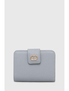 Twinset portfel damski kolor niebieski