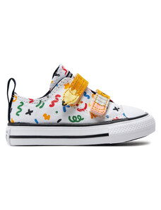 Trampki Converse Chuck Taylor All Star Easy-On Doodles A07219C White/Yellow/Black