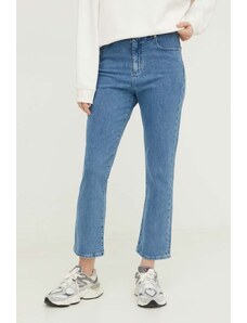 HUGO jeansy damskie kolor niebieski 50488946