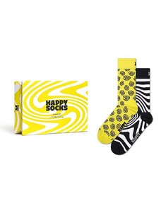 Happy Socks skarpetki Gift Box Zig Zag 2-pack
