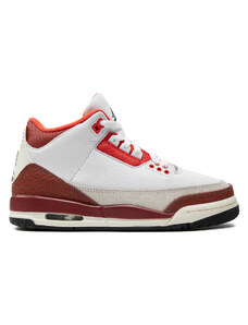 Nike Sneakersy Air Jordan 3 Retro SE (GS) DV7028 108 Biały