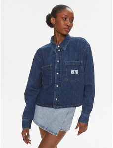 Calvin Klein Jeans Koszula jeansowa J20J222794 Niebieski Regular Fit
