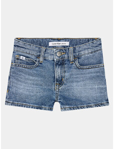 Calvin Klein Jeans Szorty jeansowe Auth IG0IG02370 Niebieski Slim Fit