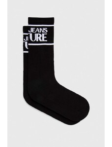 Versace Jeans Couture skarpetki męskie kolor czarny 76GA0J04 ZG079