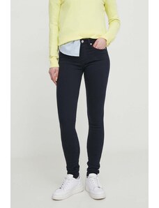 Tommy Hilfiger jeansy damskie kolor granatowy WW0WW41295