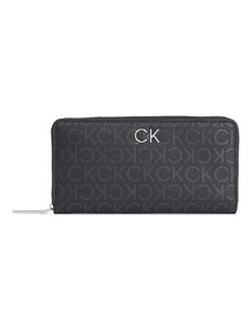 Duży Portfel Damski Calvin Klein Ck Daily Lg Z/A Wallet_Epi Mono K60K611771 Black Epi Mono 0GJ