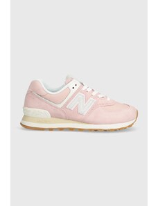 New Balance sneakersy 574 kolor różowy WL574QE2