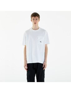 Koszulka męska Calvin Klein Jeans Texture Pocket Short Sleeve T-Shirt Bright White