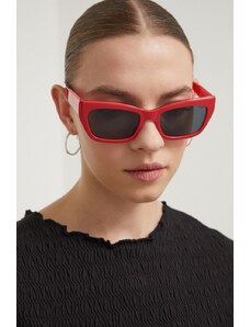 HUGO okulary przeciwsłoneczne damskie kolor czarny HG 1264/S