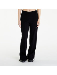 Damskie spodnie dresowe Calvin Klein Jeans Variegated Rib Woven Pants Black