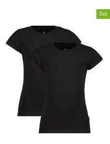 Vingino Koszulki (2 szt.) w kolorze czarnym