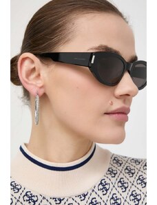Saint Laurent okulary przeciwsłoneczne damskie kolor czarny SL 638