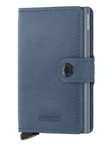 Secrid portfel skórzany kolor niebieski