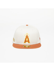 Czapka New Era Anaheim Angels Boucle 59FIFTY Fitted Cap Stone/ Brown