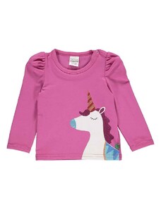 Fred´s World by GREEN COTTON Koszulka "Hello unicorn" w kolorze różowym