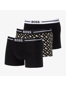 Bokserki Hugo Boss Bold Design Trunk 3-Pack Black/ White/ Beige