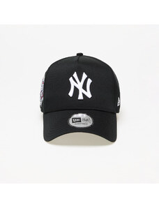 Czapka New Era New York Yankees World Series Patch 9FORTY E-Frame Adjustable Cap Black/ Kelly Green
