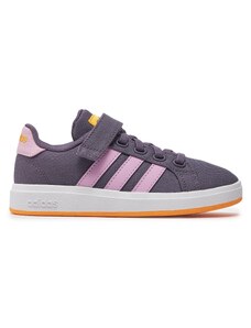 Sneakersy adidas Grand Court 2.0 Kids ID7862 Fioletowy