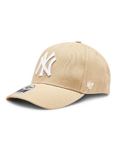 47 Brand Czapka z daszkiem MLB New York Yankees '47 MVP SNAPBACK B-MVPSP17WBP-KH Khaki