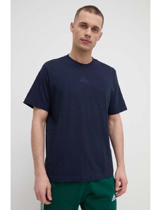adidas t-shirt bawełniany męski kolor granatowy gładki IR5265