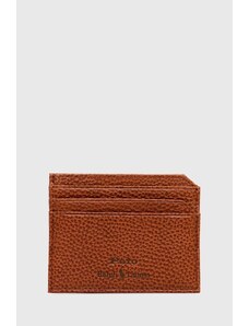 Polo Ralph Lauren portfel kolor brązowy
