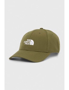 The North Face czapka z daszkiem Recycled 66 Classic Hat kolor zielony z aplikacją NF0A4VSVPIB1