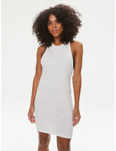 Calvin Klein Swimwear Sukienka plażowa KW0KW02480 Biały Regular Fit