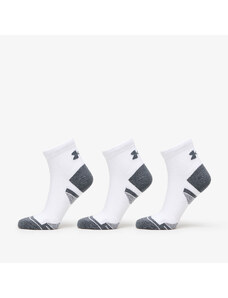 Męskie skarpety Under Armour Performance Cotton 3-Pack QTR Socks White