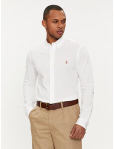 Polo Ralph Lauren Koszula 710932545002 Biały Custom Fit