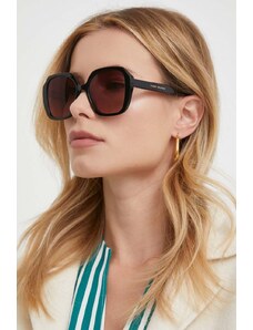 Tommy Hilfiger okulary przeciwsłoneczne damskie kolor czarny TH 2105/S