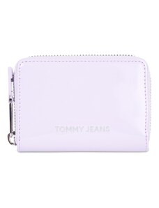 Mały Portfel Damski Tommy Jeans Tjw Ess Must Small Za Patent AW0AW15935 Lavender Flower W06