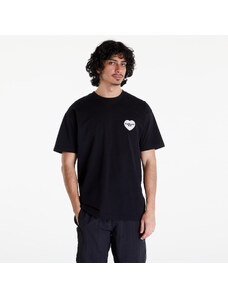 Koszulka męska Carhartt WIP S/S Heart Bandana T-Shirt UNISEX Black/ White Stone Washed
