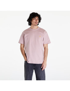 Koszulka męska Carhartt WIP S/S Chase T-Shirt UNISEX Glassy Pink/ Gold
