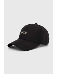 BALR. czapka z daszkiem Q-Series kolor czarny z aplikacją B6110 1059