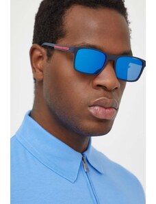 Tommy Hilfiger okulary przeciwsłoneczne męskie kolor niebieski TH 2089/S